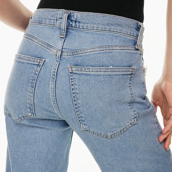 AGOLDE Kye Mid-Rise Straight Crop Jean 26 - Picture 7 of 14